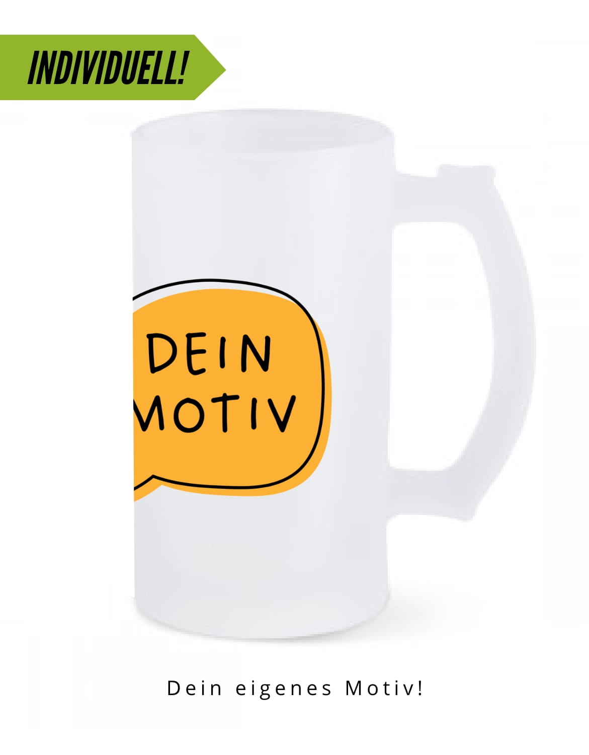 Bierglas individualisierbar