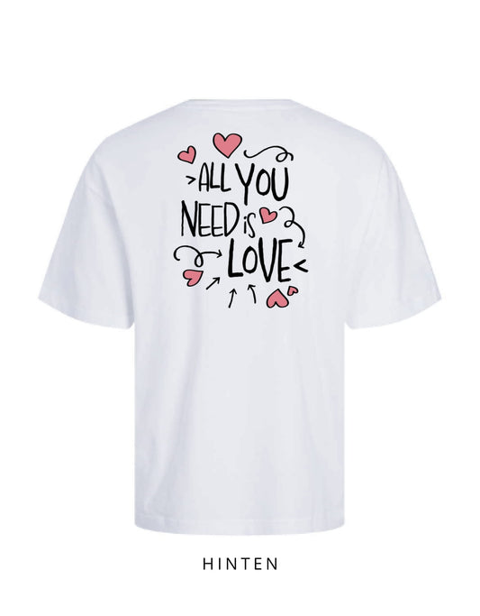 Oversize Motiv "All you need is Love 2"