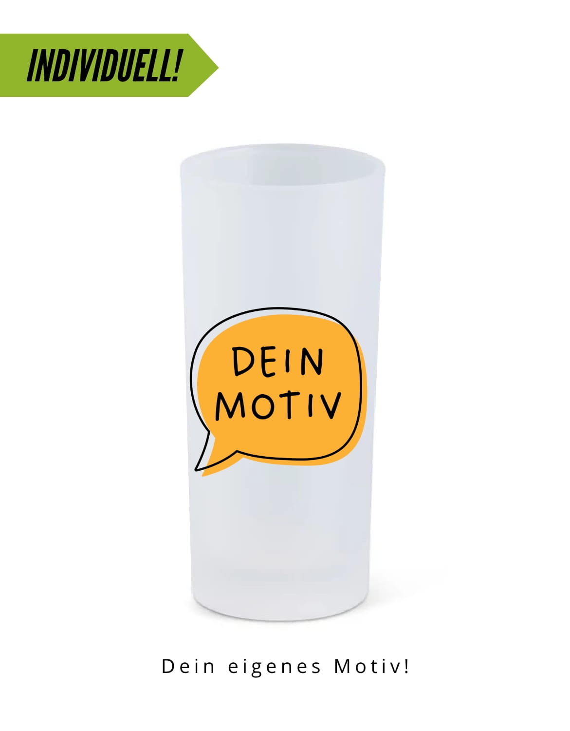 Longdrink-Glas individualisierbar