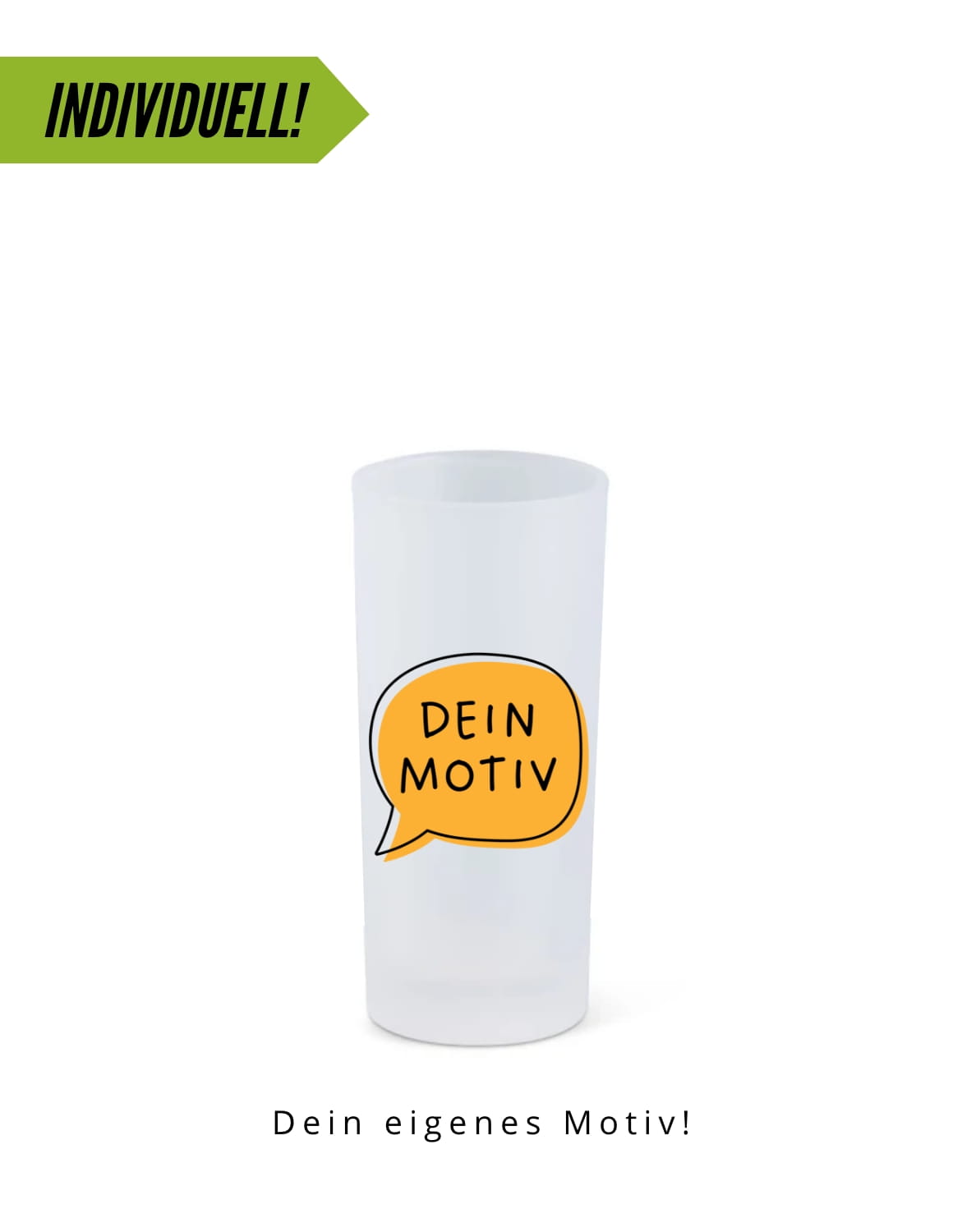 Schnapsglas individualisierbar