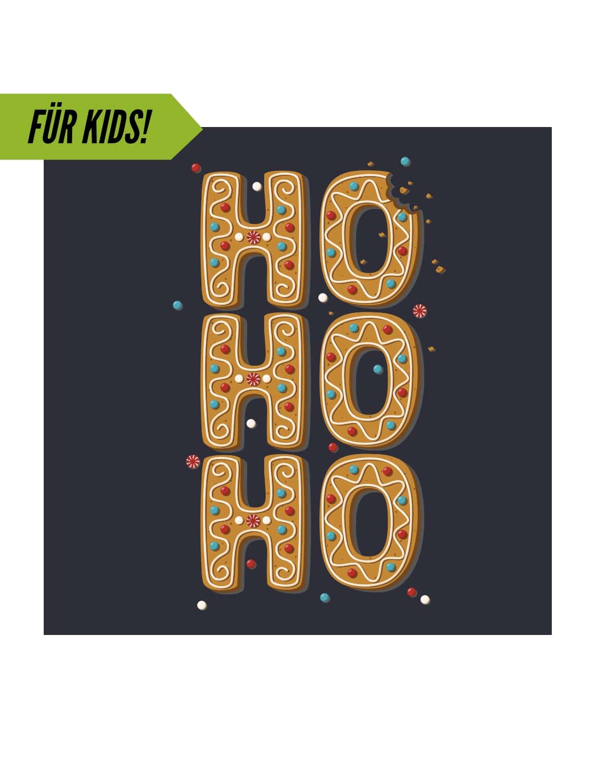Kids Schürze "Ho Ho Ho"