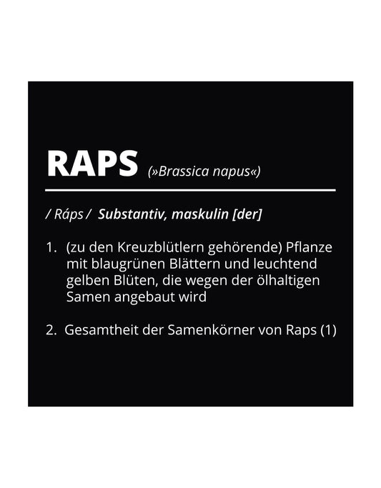 Beutel "Raps"