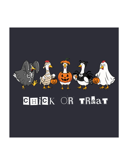 Motiv "Chick or treat"