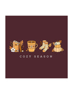 Hoodie Motiv "Cozy Season"