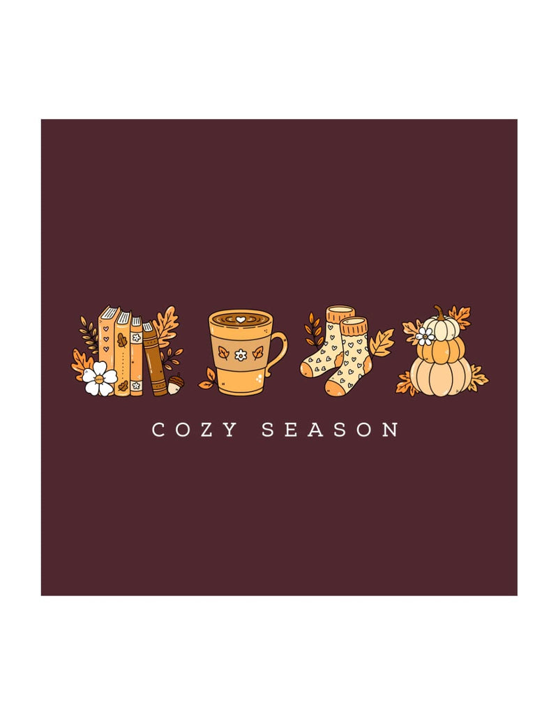 Hoodie Motiv "Cozy Season"