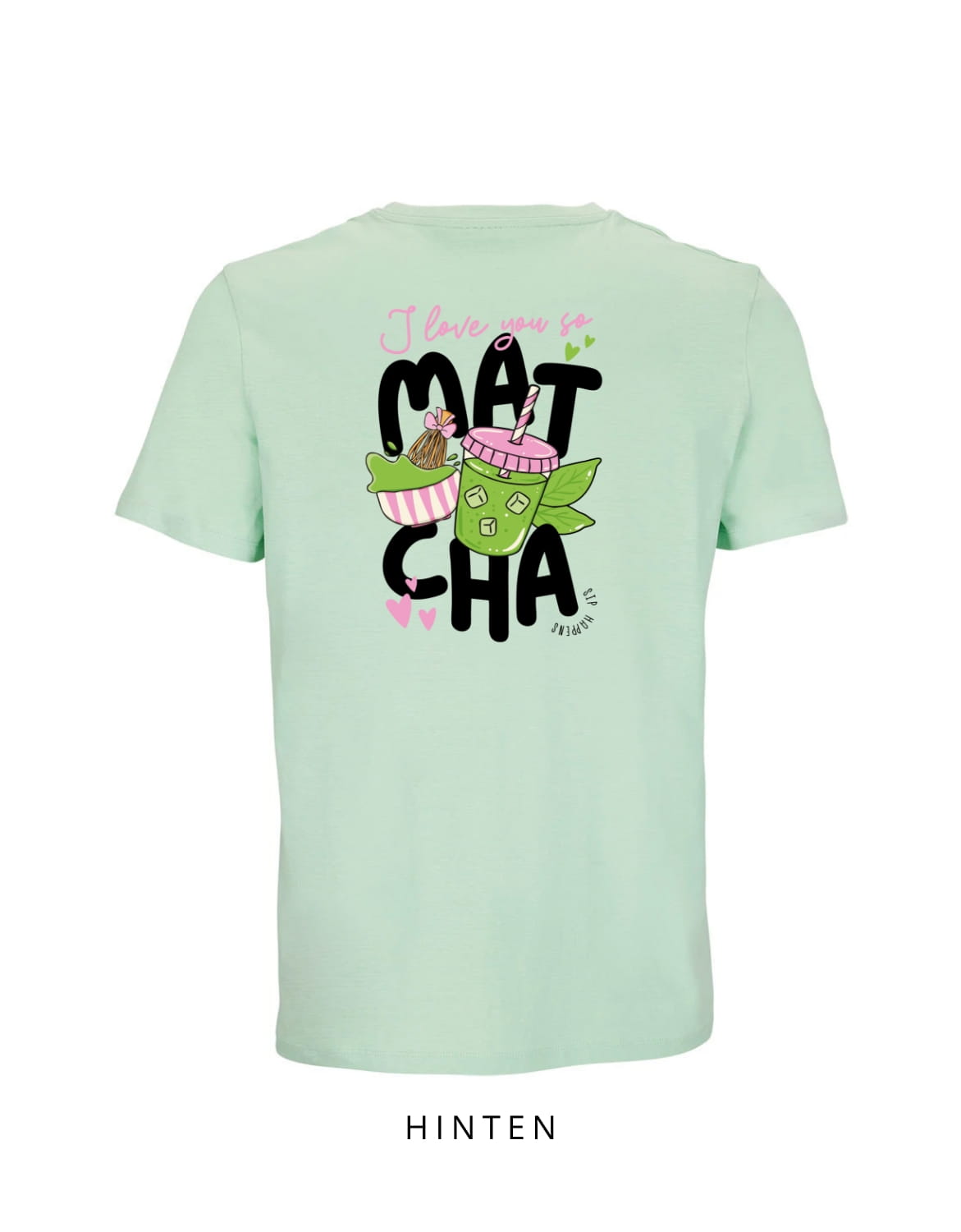 Oversize Motiv "Matcha"