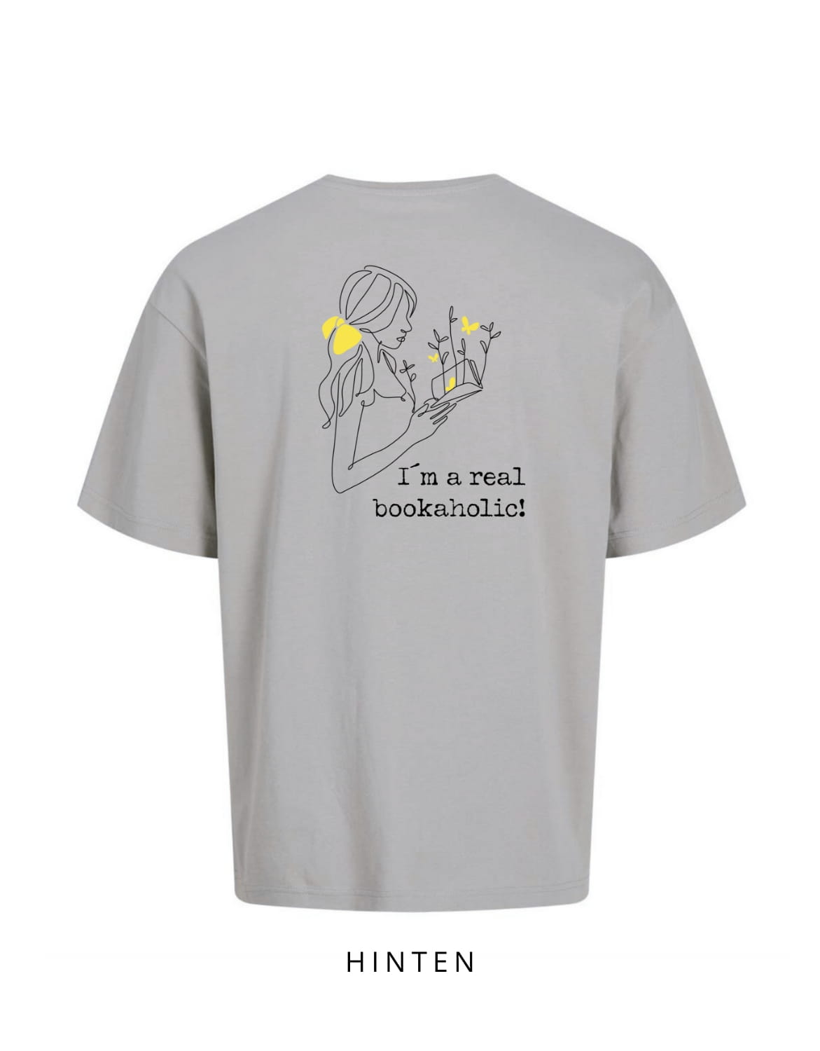 Oversize Motiv "Bookaholic"