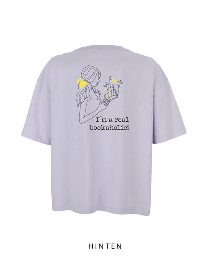 Oversize Motiv "Bookaholic"