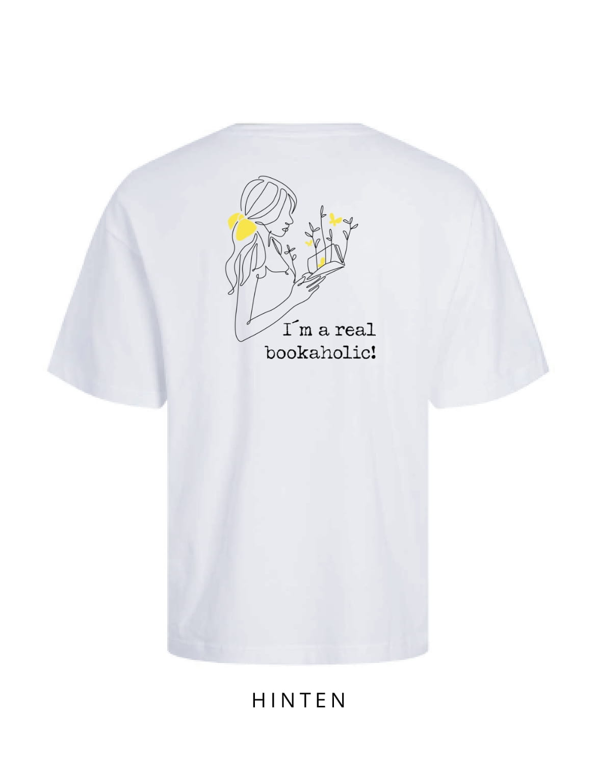 Oversize Motiv "Bookaholic"