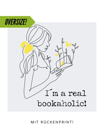 Oversize Motiv "Bookaholic"