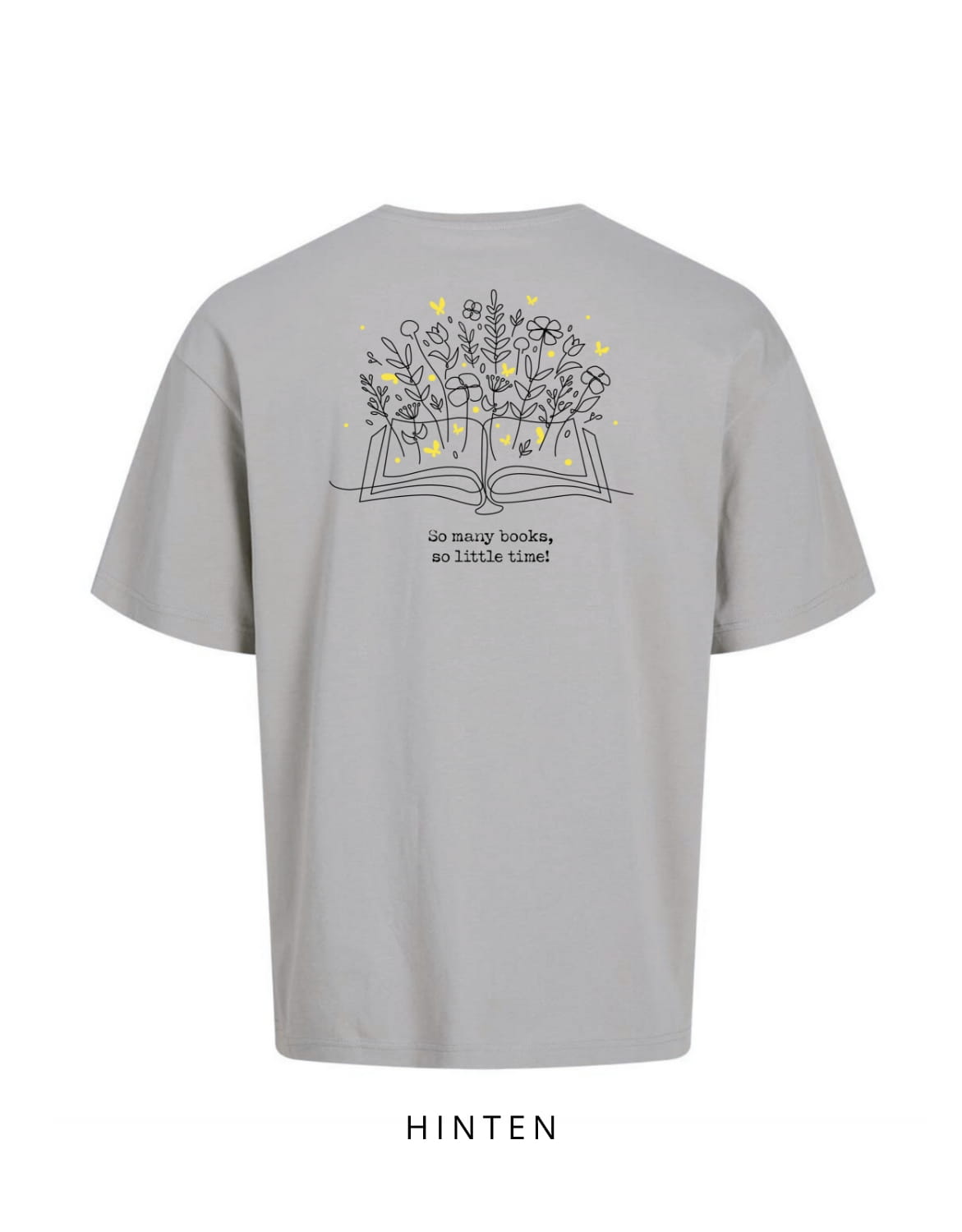 Oversize Motiv "Booklover"
