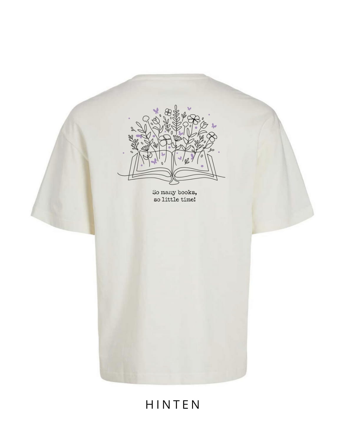 Oversize Motiv "Booklover"