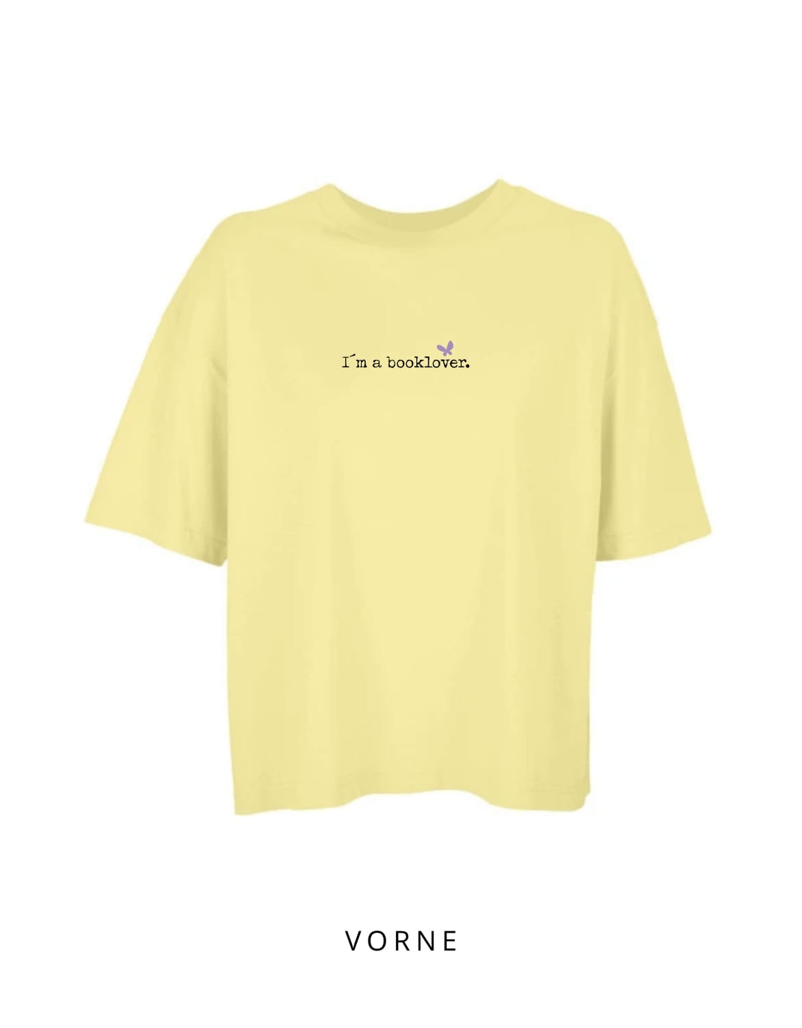 Oversize Motiv "Booklover"