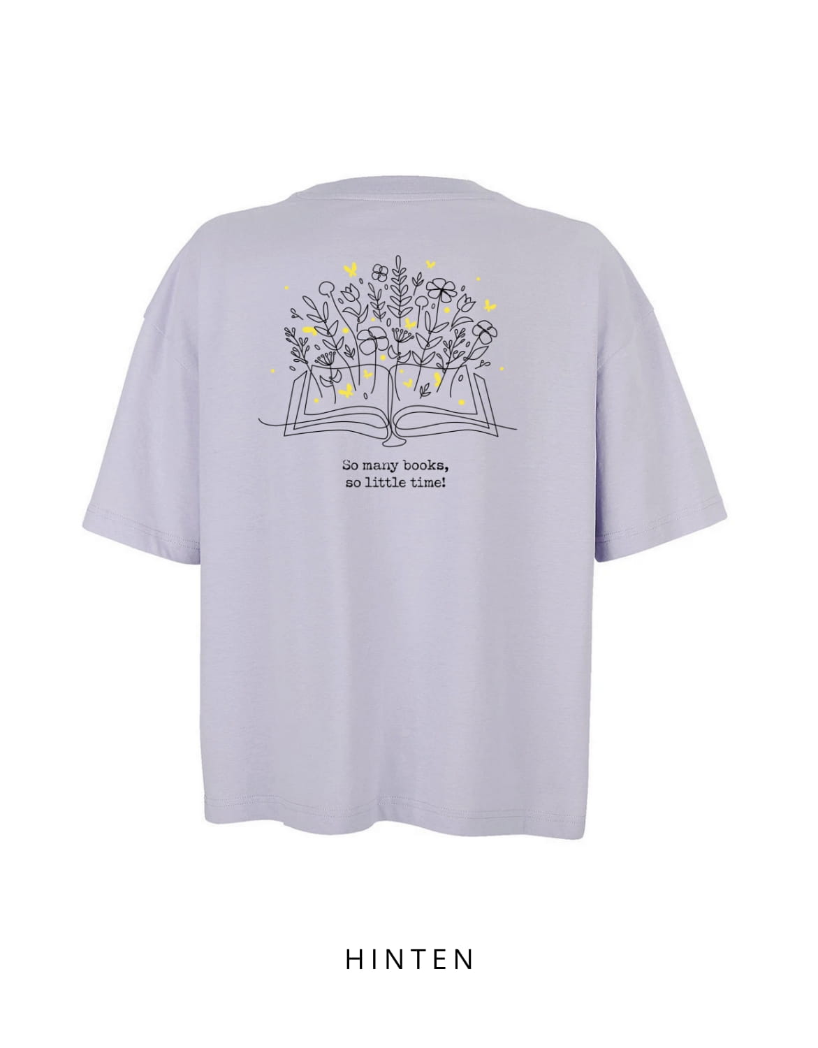Oversize Motiv "Booklover"