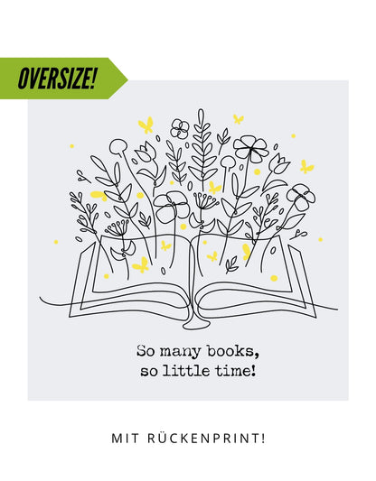 Oversize Motiv "Booklover"