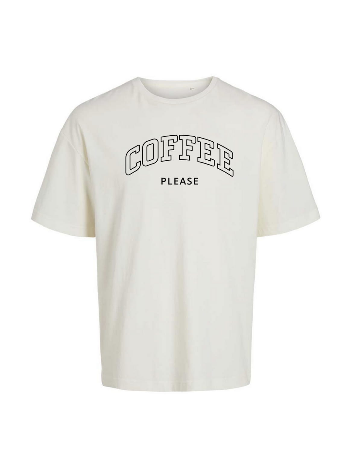 Oversize Motiv "Coffee please"