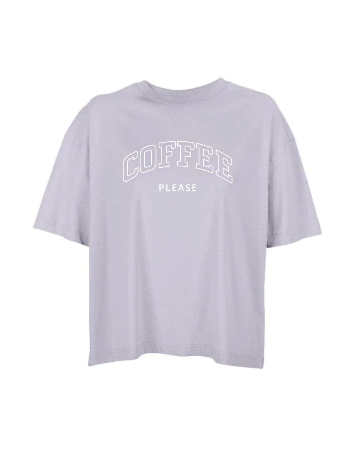 Oversize Motiv "Coffee please"