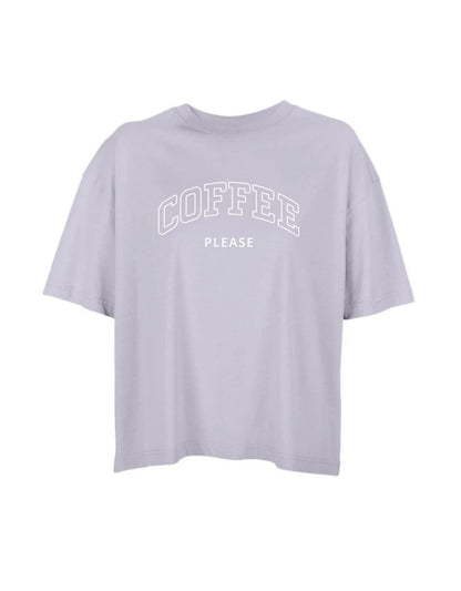 Oversize Motiv "Coffee please"