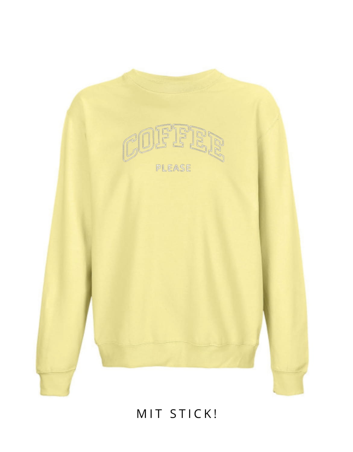 Oversize Motiv "Coffee please"