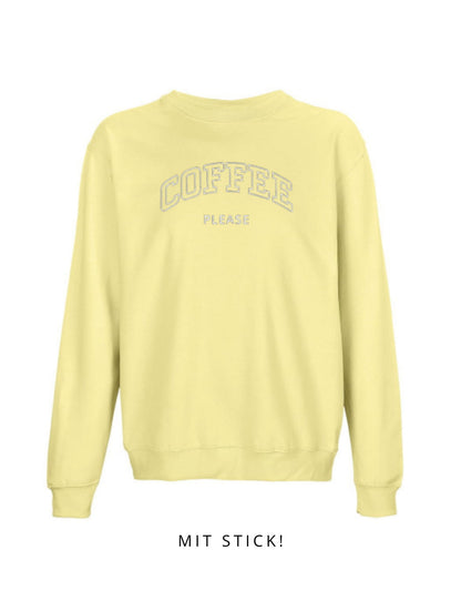 Oversize Motiv "Coffee please"