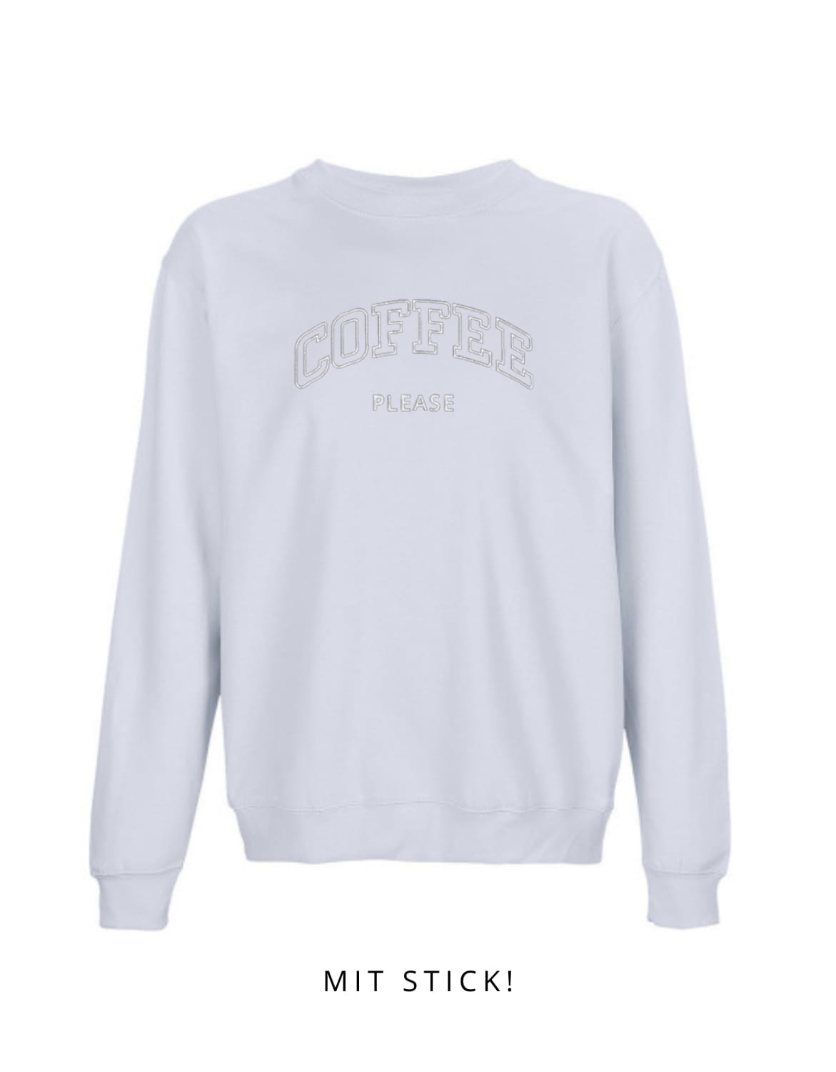 Oversize Motiv "Coffee please"