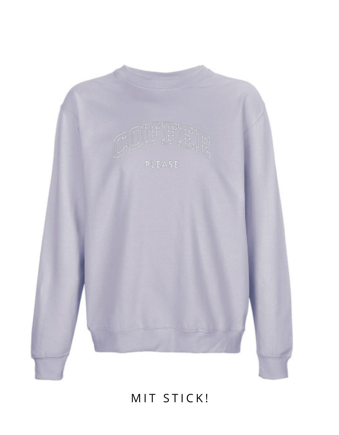 Oversize Motiv "Coffee please"
