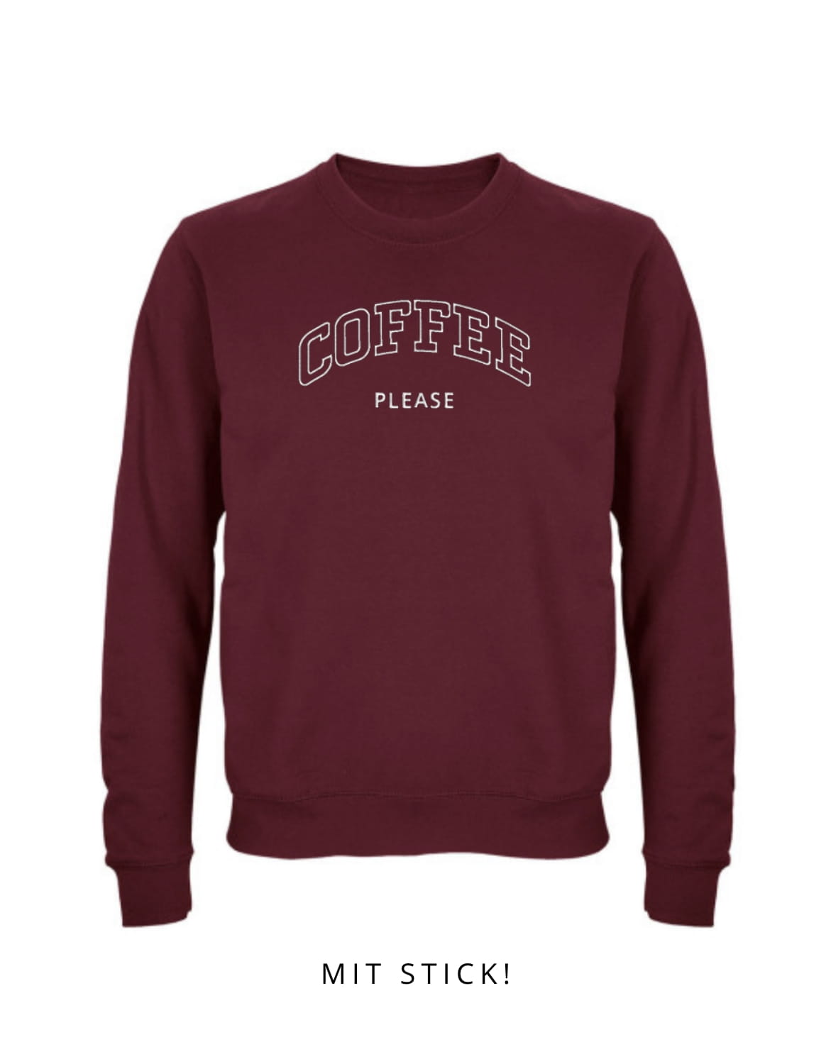 Oversize Motiv "Coffee please"