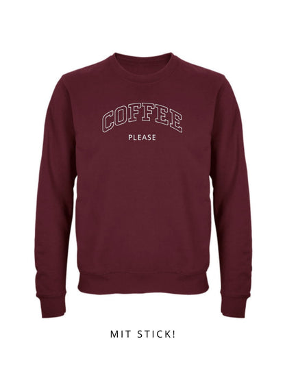 Oversize Motiv "Coffee please"