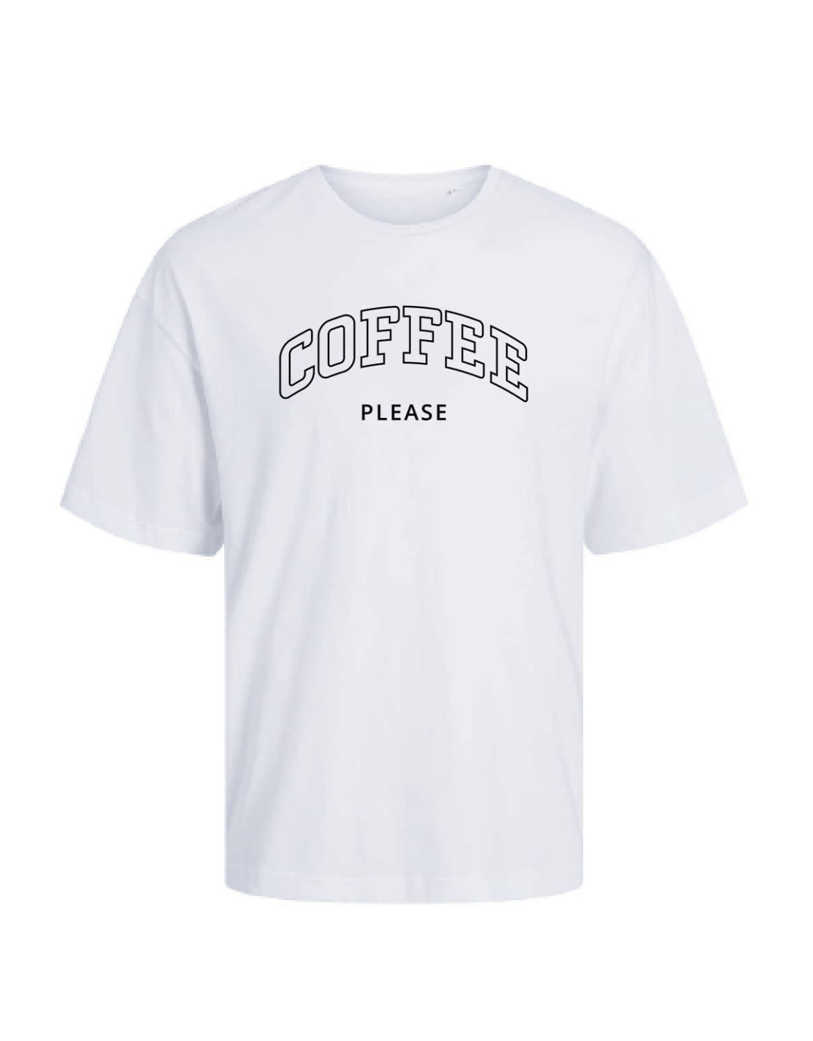 Oversize Motiv "Coffee please"