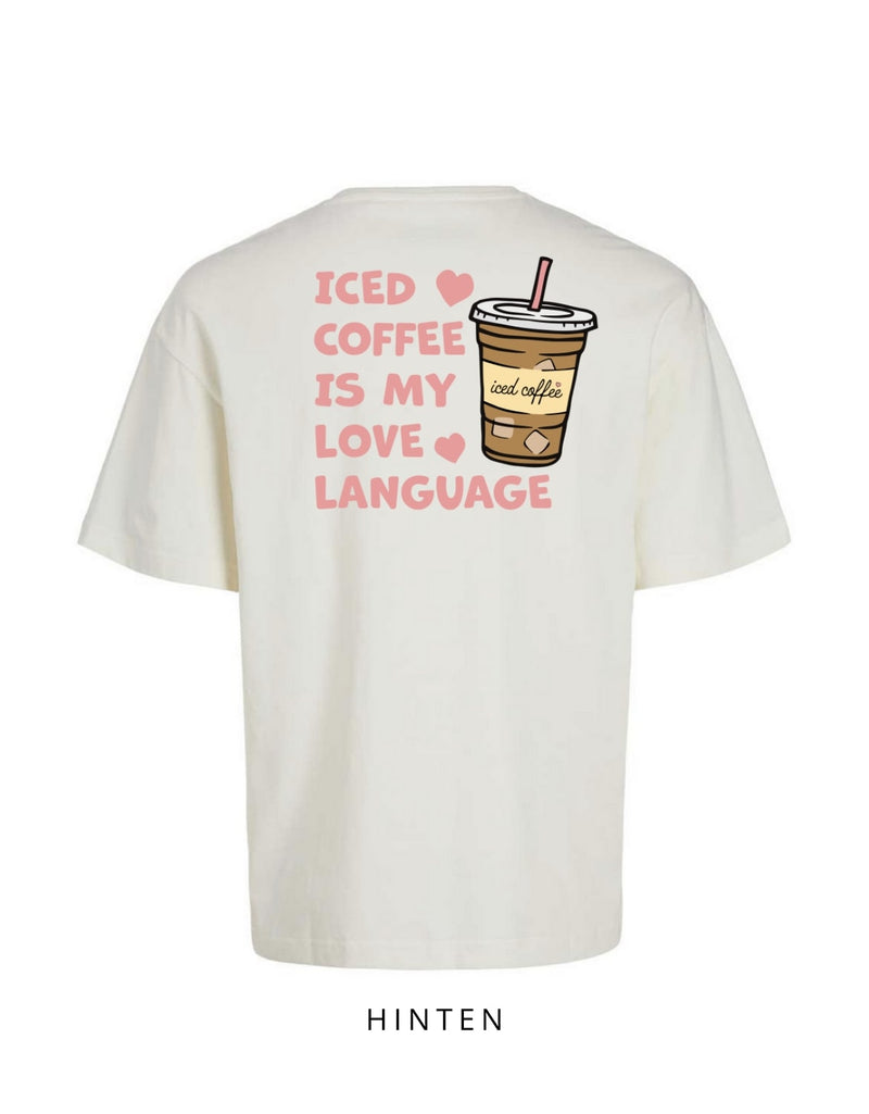 Oversize Motiv "Eiskaffee"