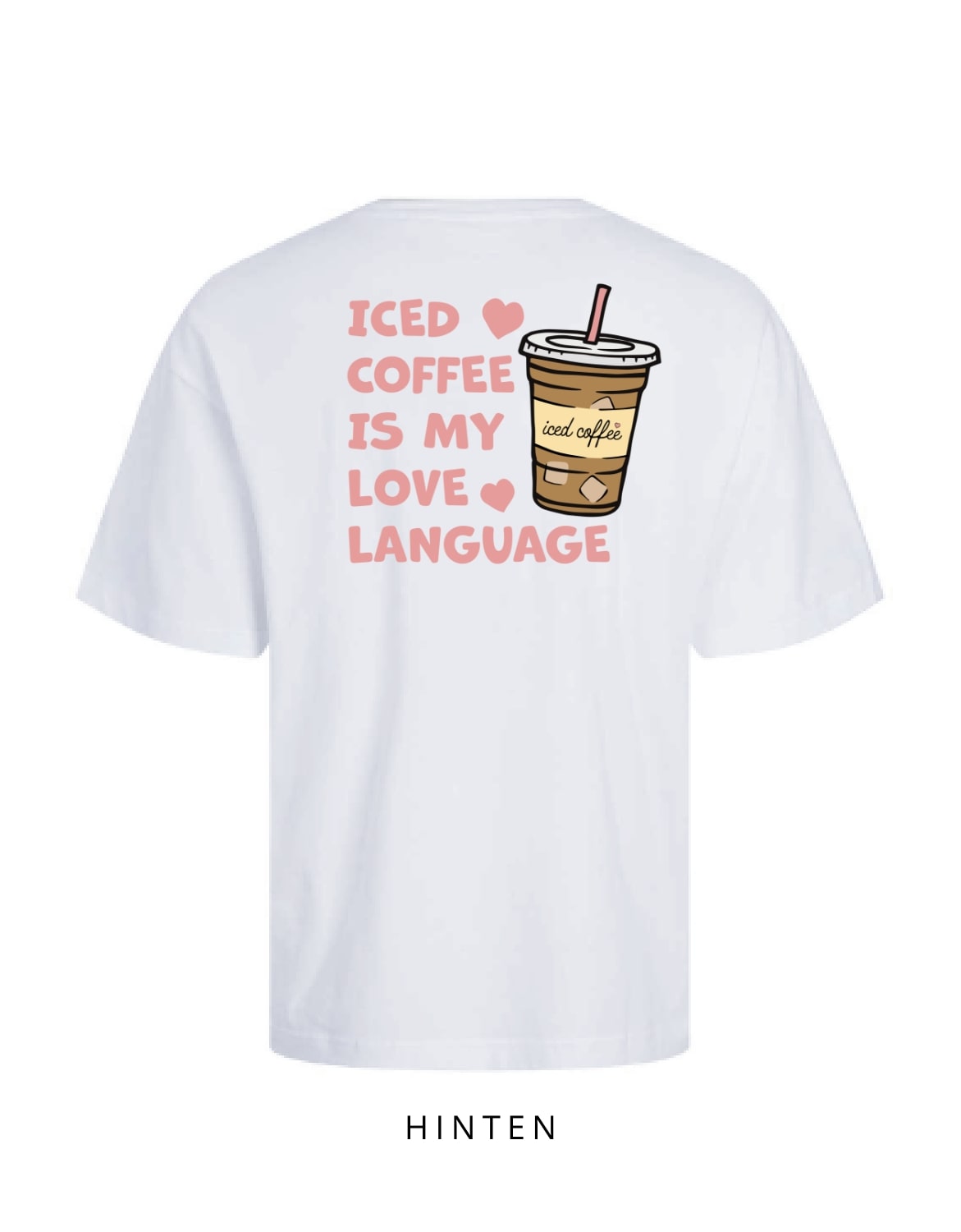 Oversize Motiv "Eiskaffee"