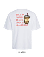 Oversize Motiv "Eiskaffee"