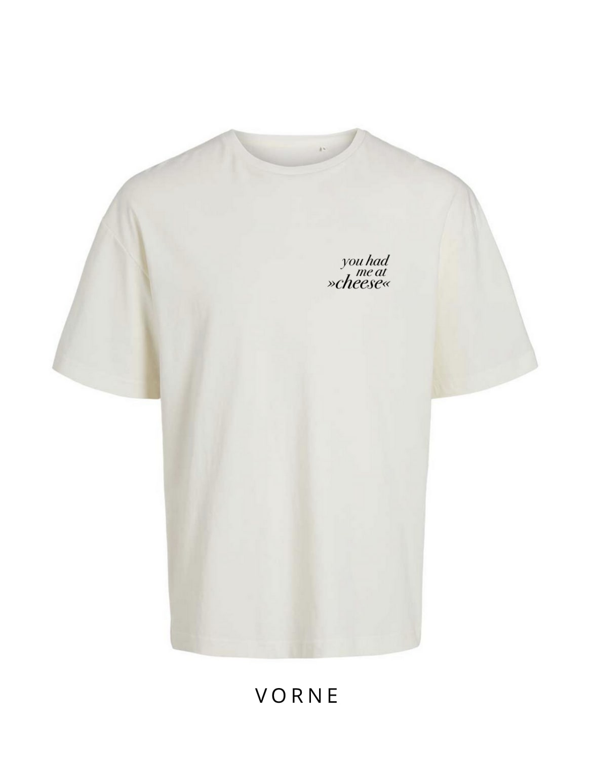 Oversize Motiv "Käse"