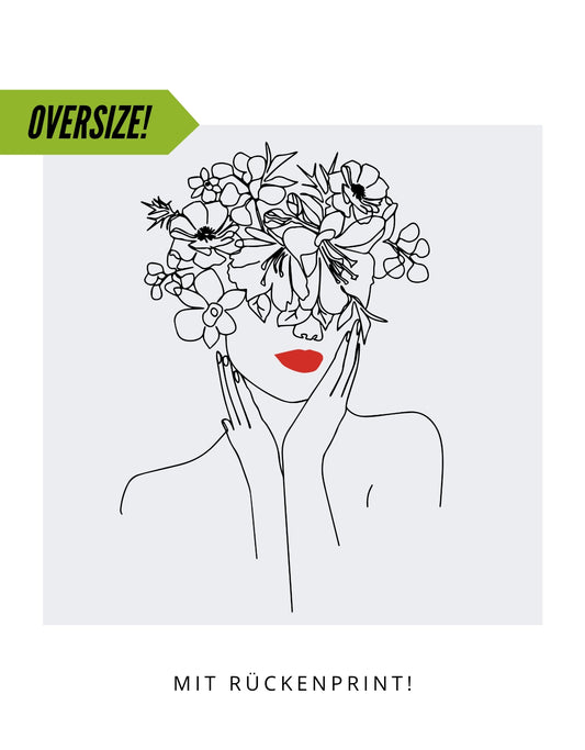 Oversize Motiv "Blumenkopf"