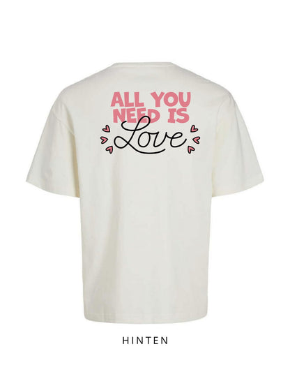 Oversize Motiv "All you need is Love 1"