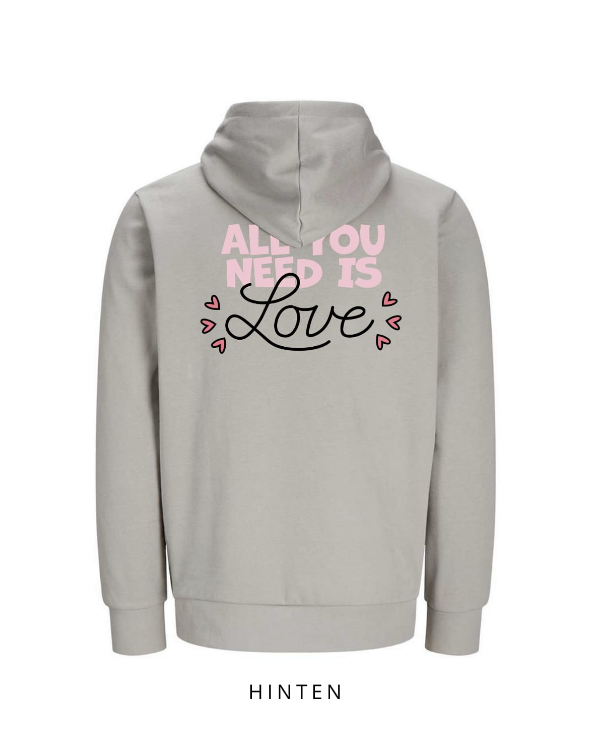 Oversize Motiv "All you need is Love 1"