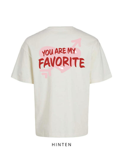 Oversize Motiv "Favorite"