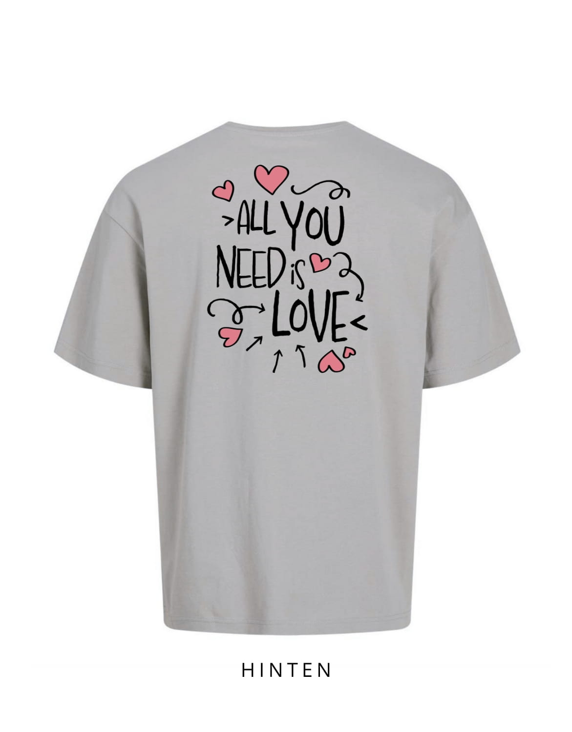 Oversize Motiv "All you need is Love 2"