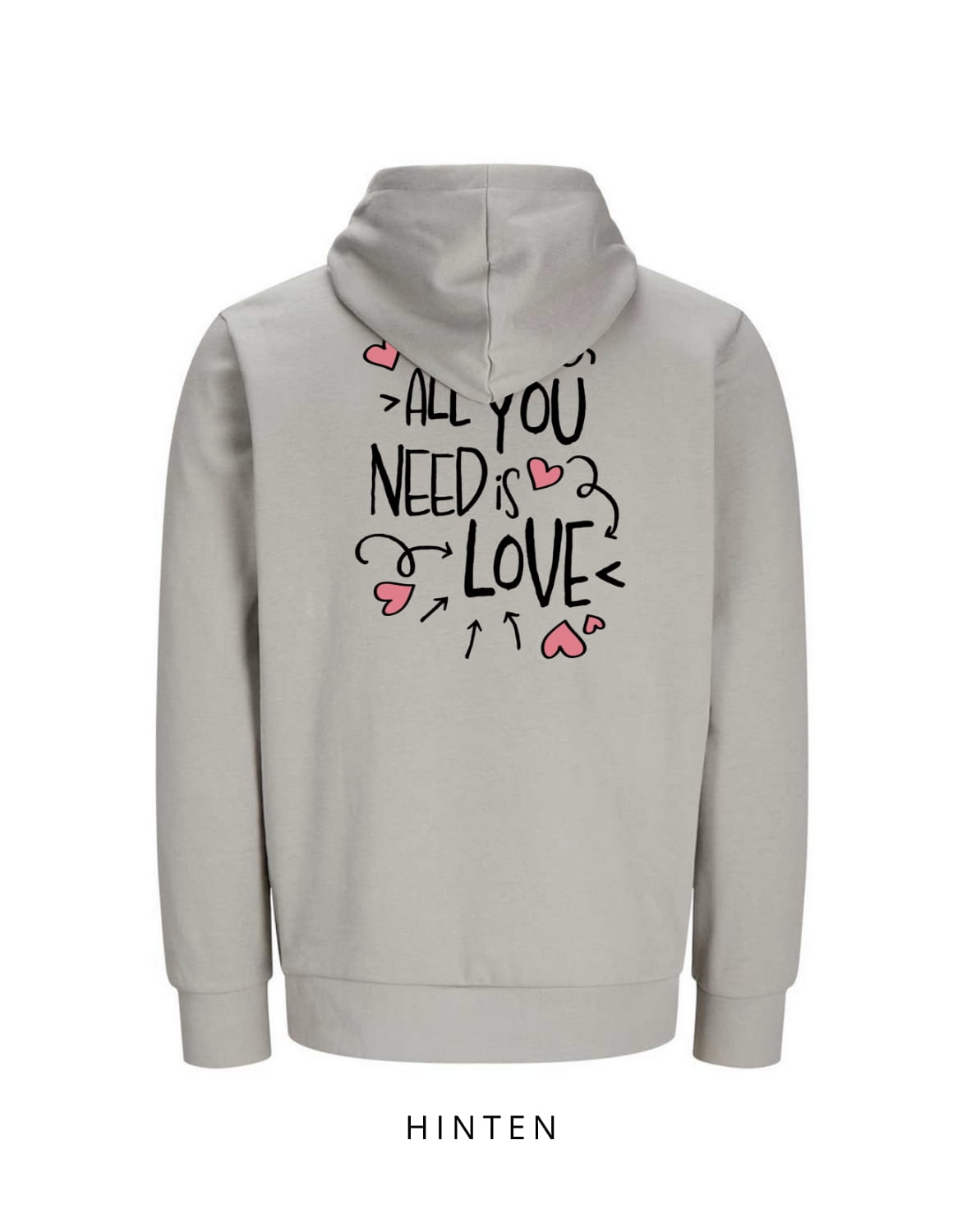 Oversize Motiv "All you need is Love 2"