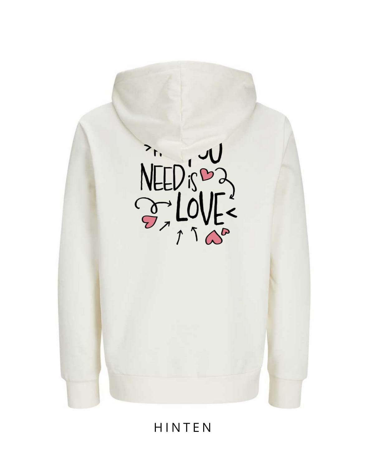 Oversize Motiv "All you need is Love 2"