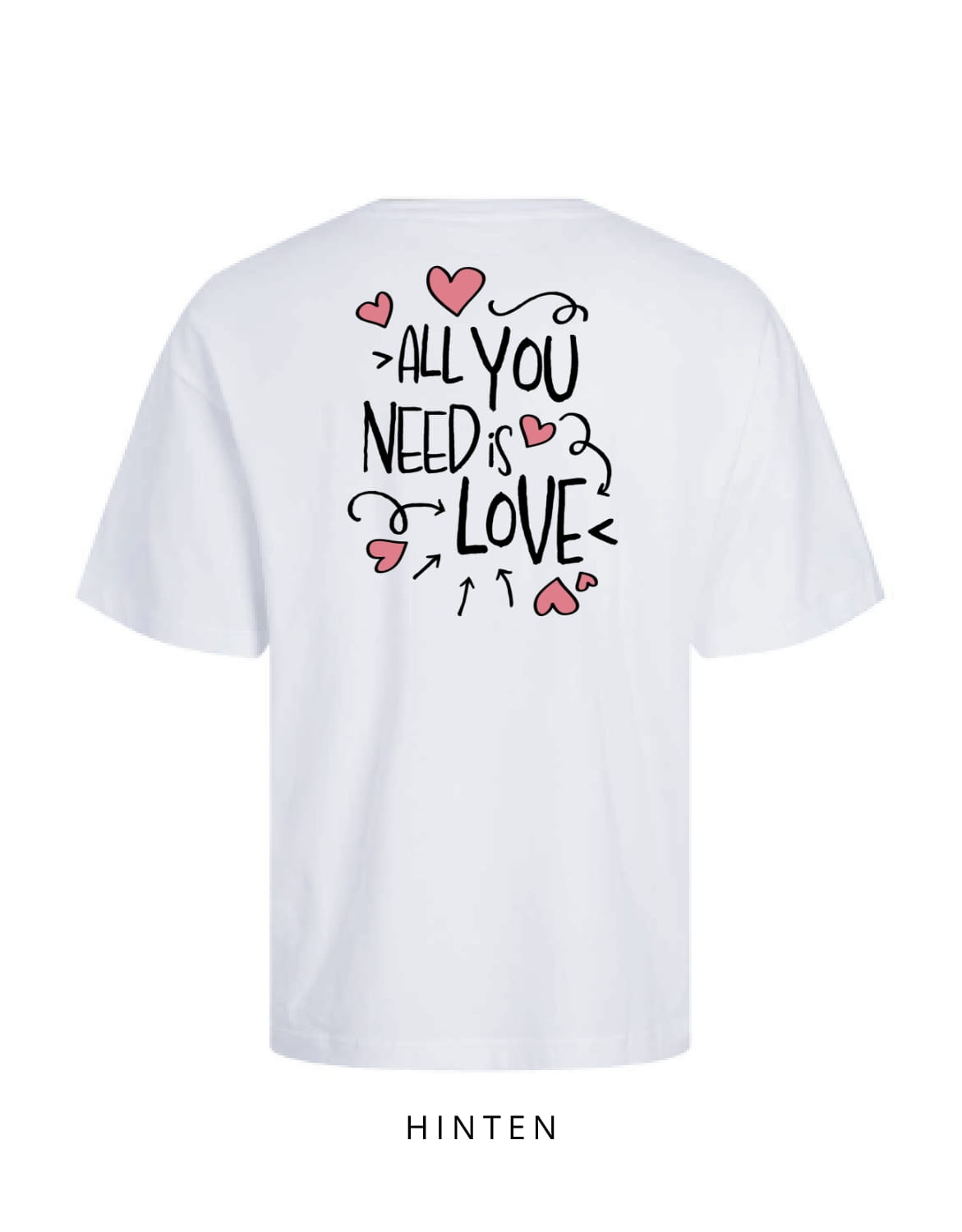 Oversize Motiv "All you need is Love 2"
