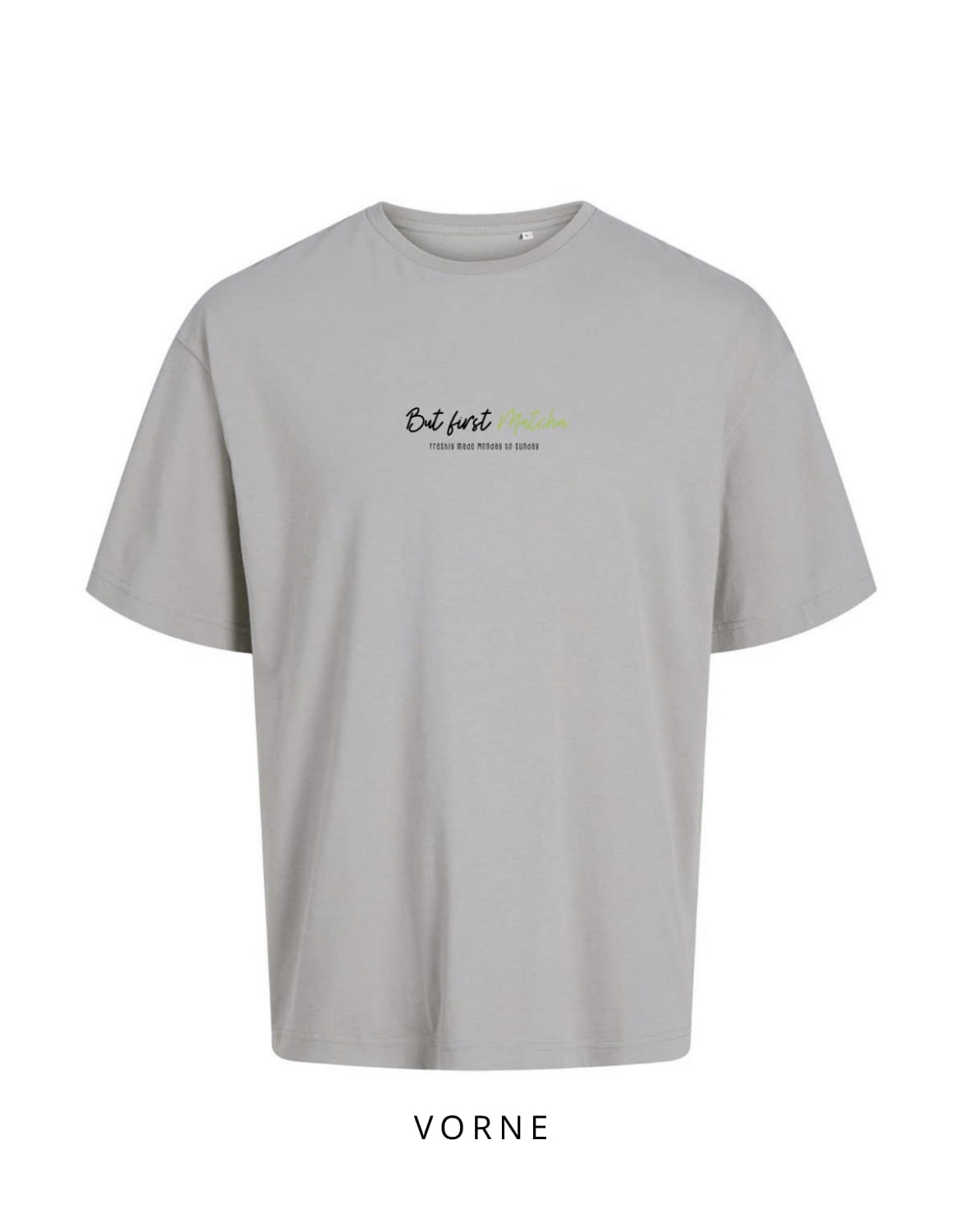 Oversize Motiv "Matcha"