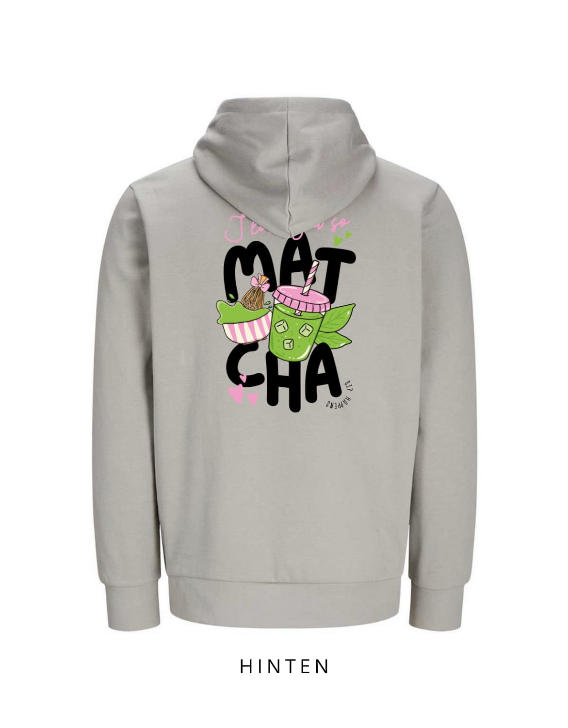 Oversize Motiv "Matcha"