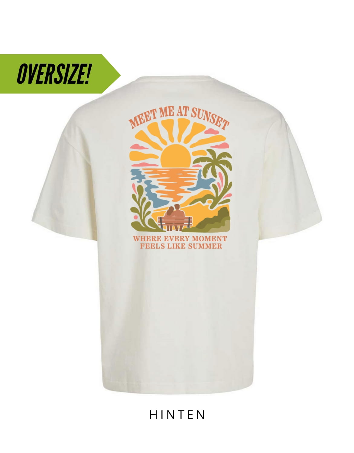 Oversize Motiv "Meet me at Sunset"
