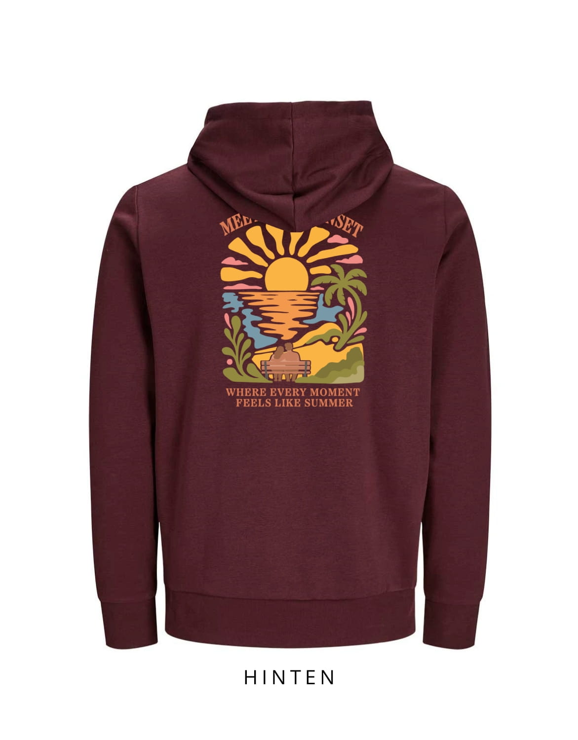 Oversize Motiv "Meet me at Sunset"