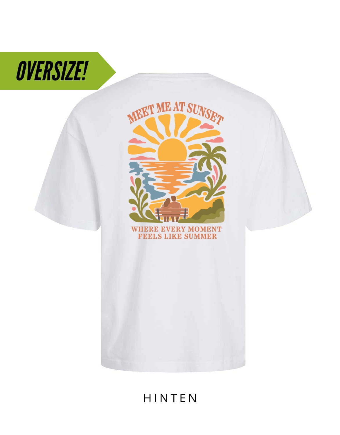 Oversize Motiv "Meet me at Sunset"