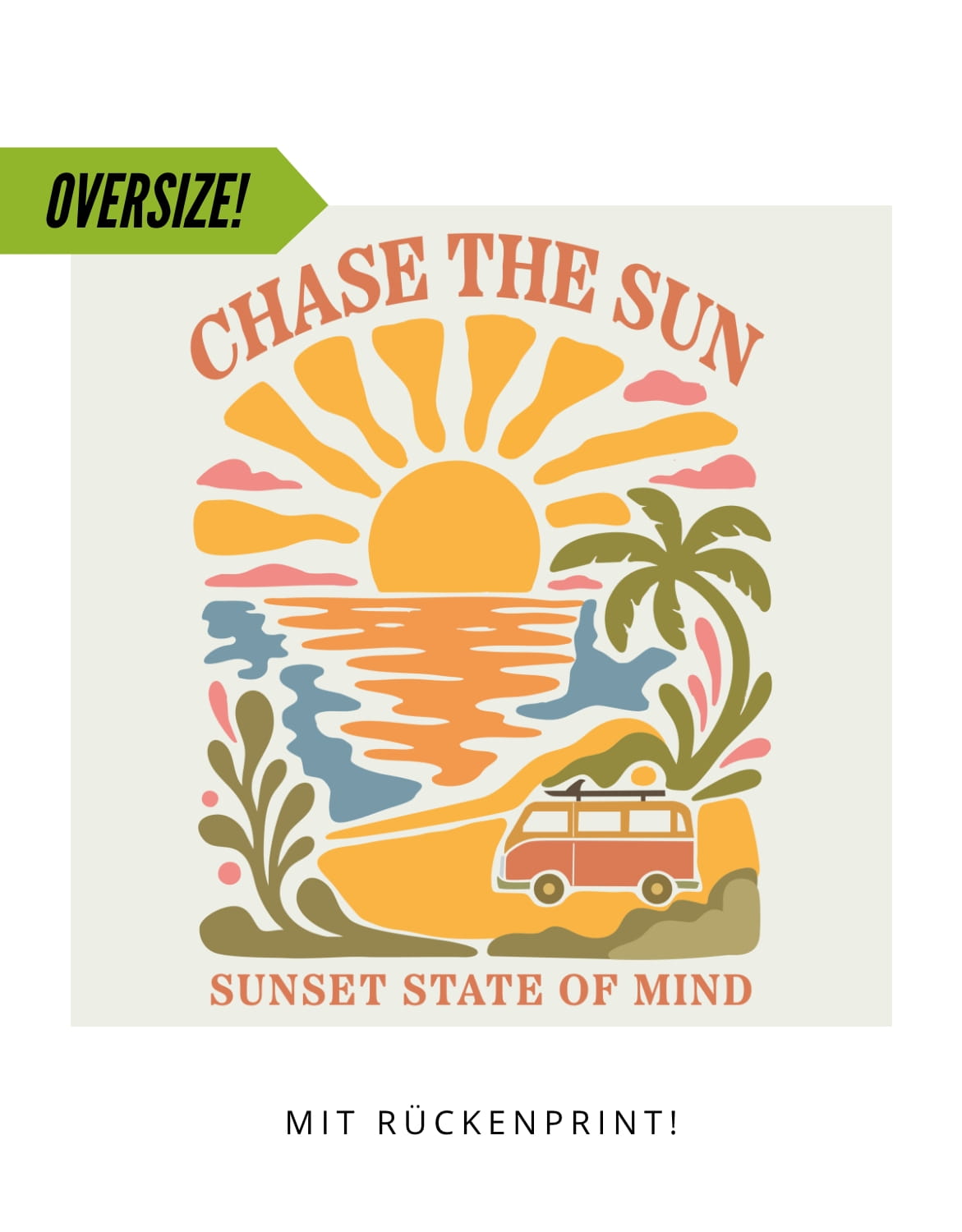 Oversize Motiv "Chase the Sun"