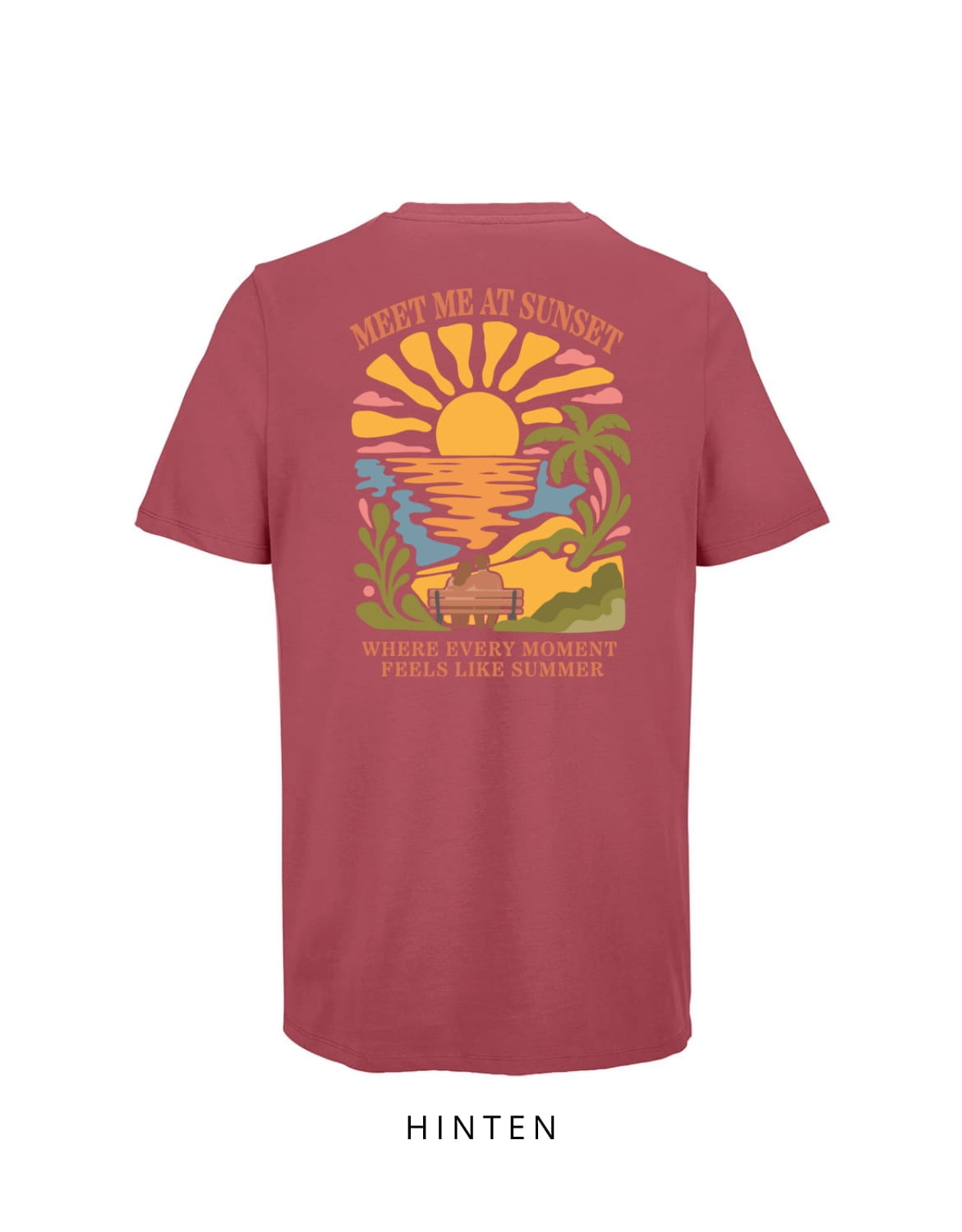 Oversize Motiv "Meet me at Sunset"