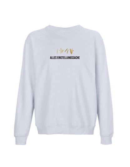 Motiv "Alles Einstellungssache"