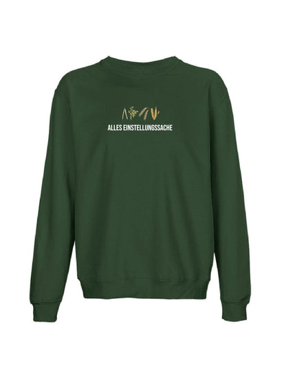 Motiv "Alles Einstellungssache"